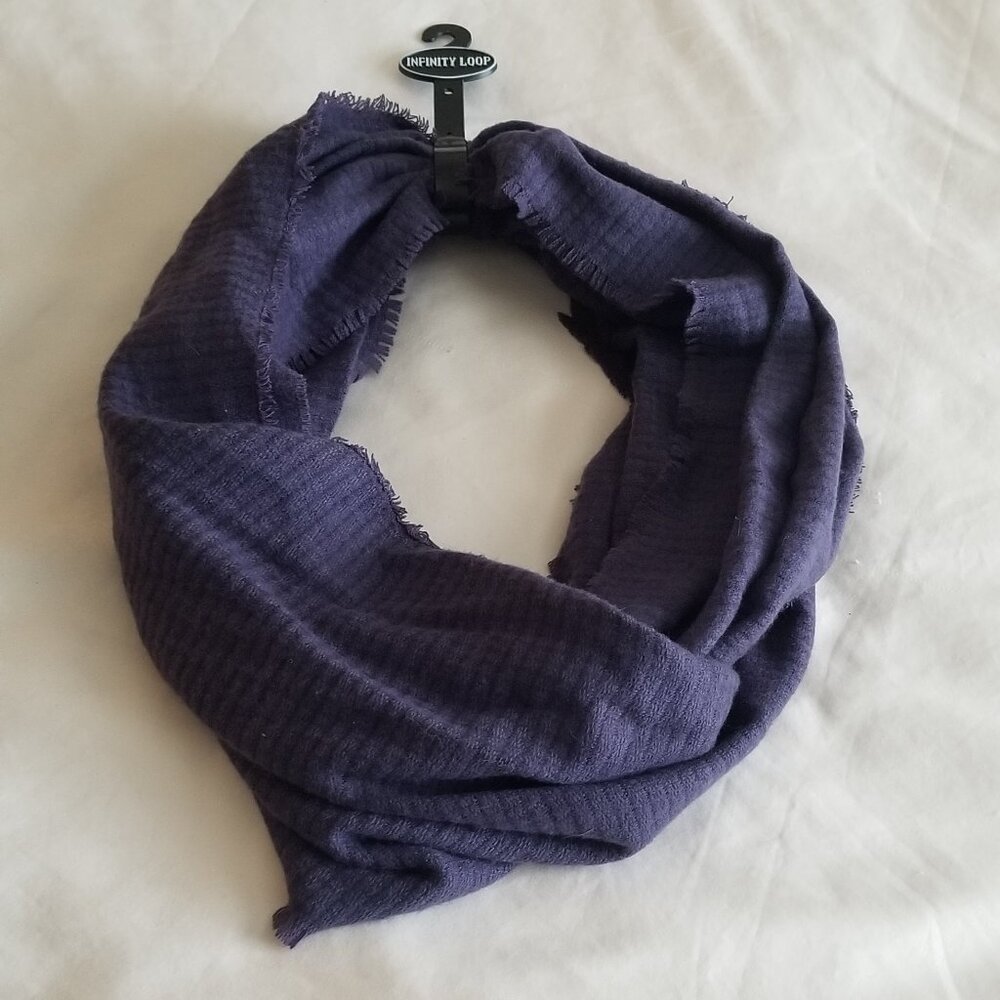 Navy Infinity Scarf